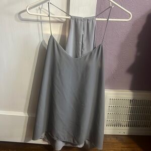 Express grey reversible spaghetti strap top